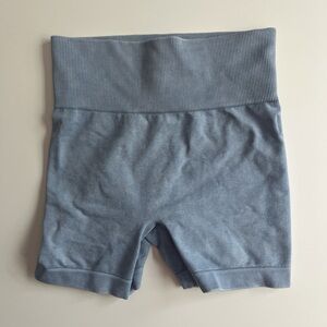 Light blue gym shorts